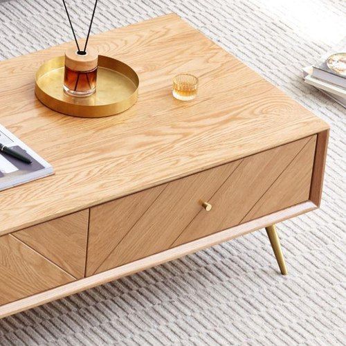Parquet Solid Oak Coffee Table