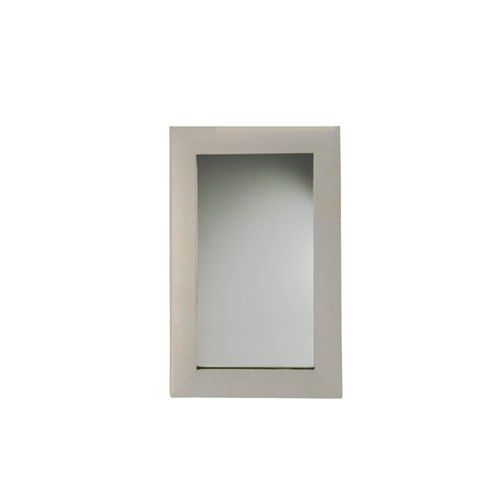 Solid Limestone Bathroom Wall Mirror - Matte Stone Finish