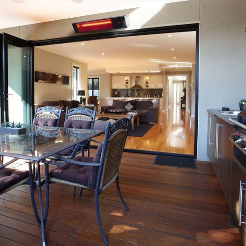 Excelair Electric Ceramic Glass Infrared Heater