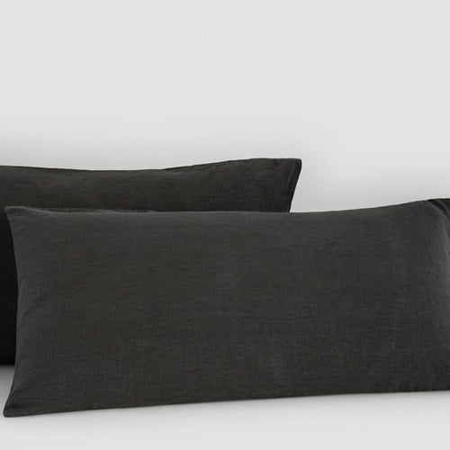 Pure Linen Pair of King Pillow Cases (no flange)