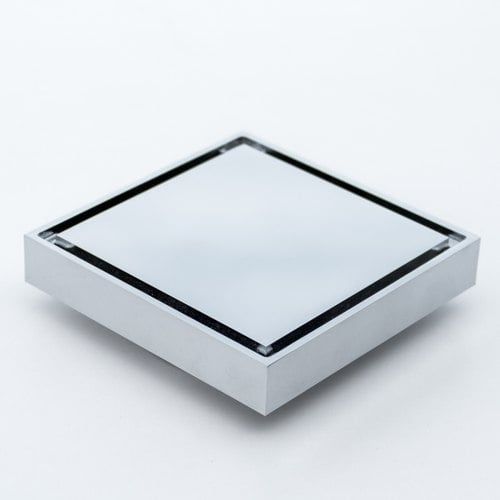 Reverse Side Square - Chrome Plated | Floor Waste