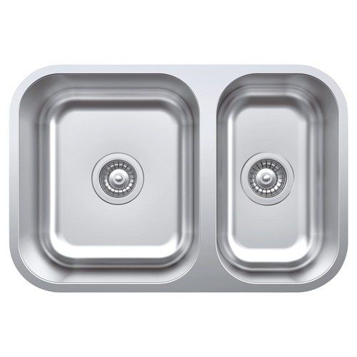 Tiva 670 Double Kitchen Sink | 670 x 450