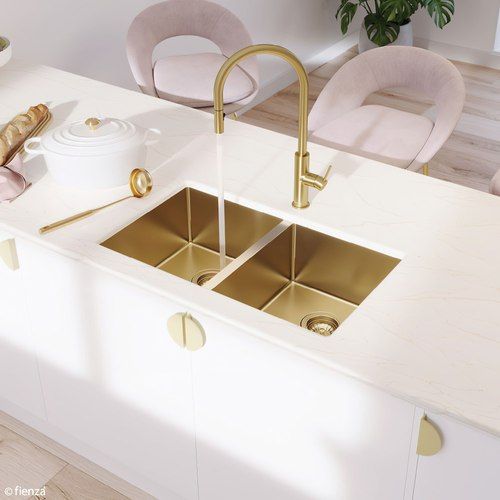 Hana 27L/27L Double Kitchen Sink | 760 x 450