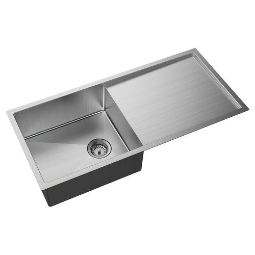 Hana 36L Kitchen Sink with Drainer | 990 x 450