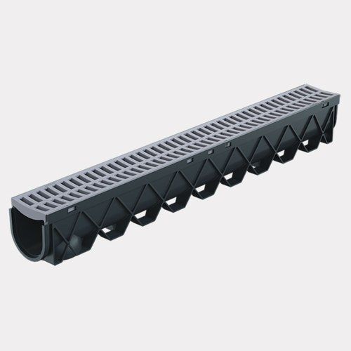 Storm Drain™ – 1m complete with Grey Plastic Grate