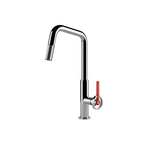 Officine V Pull Out Kitchen Mixer