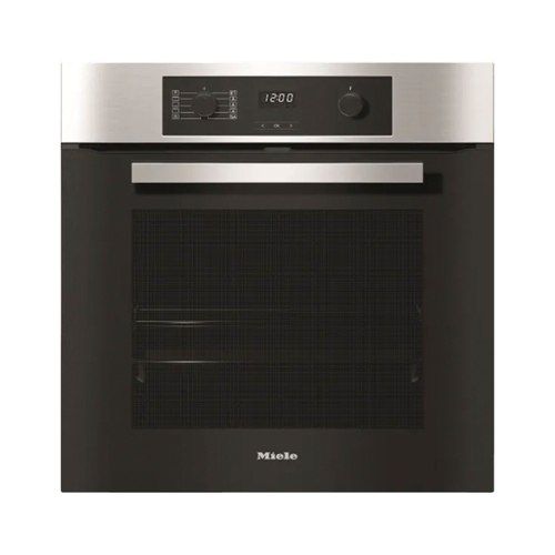 Miele Pureline 60cm Built-In Pyrolytic Electric Oven - Clean Steel