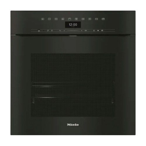 Miele 60cm Handleless Built-In Pyrolytic Electric Oven - Obsidian Black