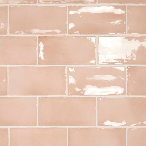Marlowe Blush Gloss 150x75x10mm Wall Tile