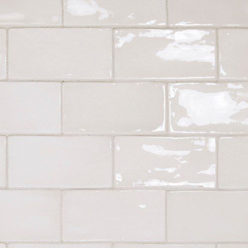 Marlowe White Gloss Wall Tile 150x75x10mm