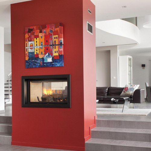 Axis H1200DS  - Double Sided Fireplace