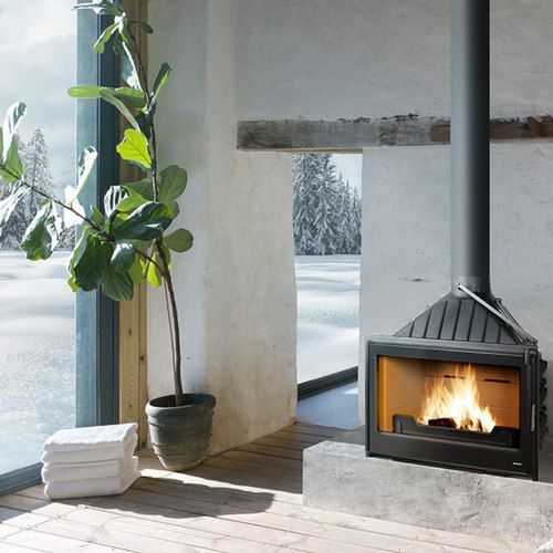 Seguin Visio 8 Plus Cheminee Fireplace - Swing Door