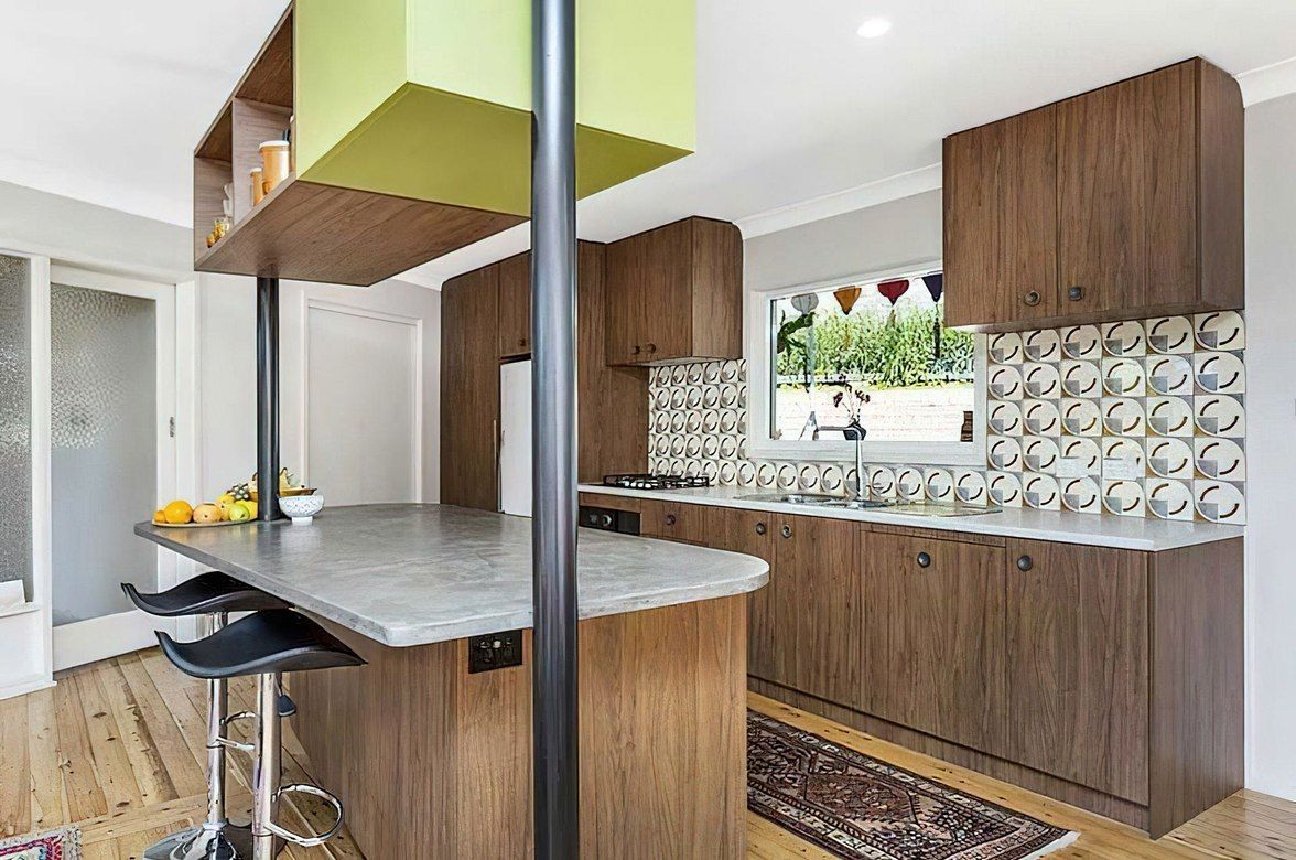 Chevron House Renovation & kitchen design Wollongong