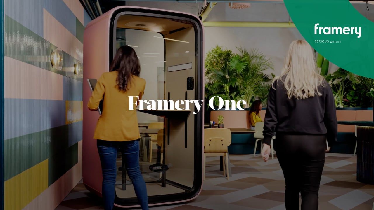 Framery One for Video Conferencing 