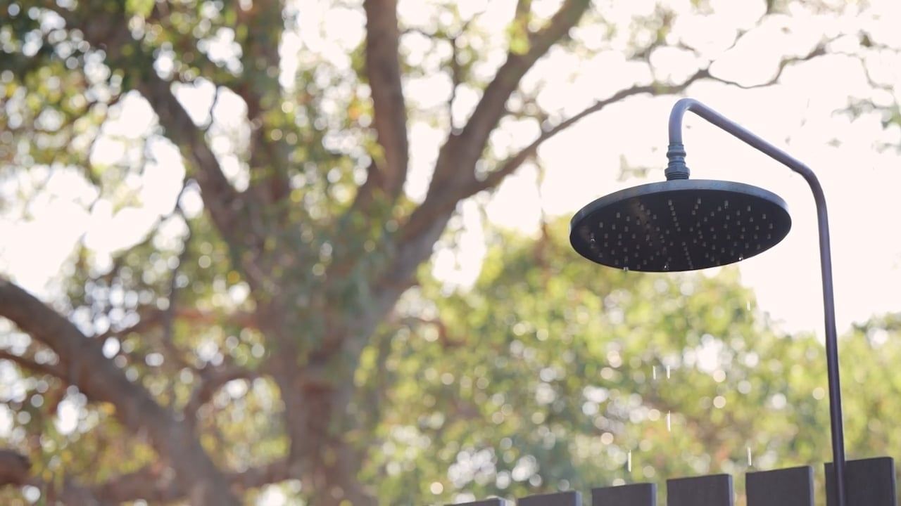 Sunshower outdoor shower