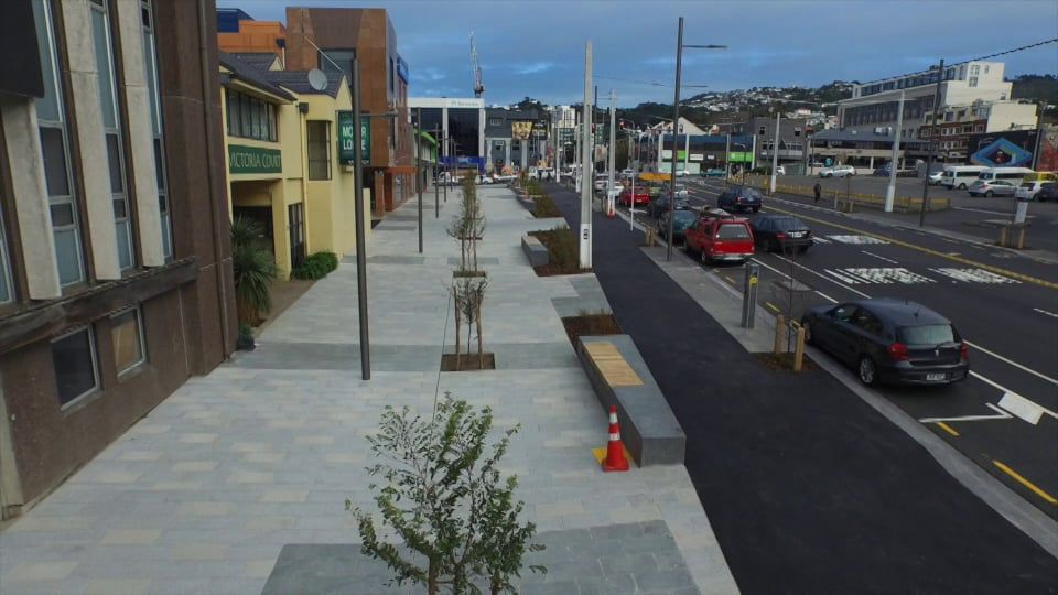 Victoria Street Wellington video
