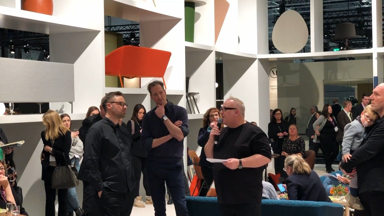 Matti Klenell at Stockholm Furniture & Light Fair 2019.