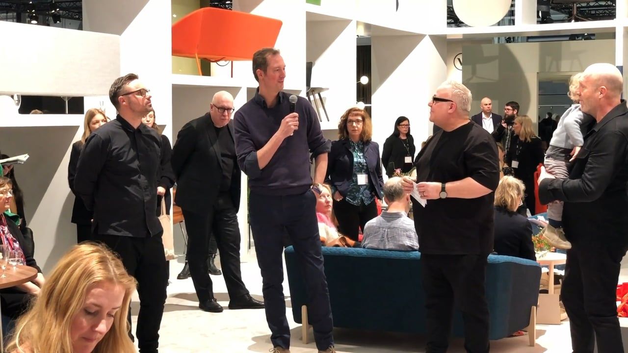 Andrea Ruggiero at Stockholm Furniture & Light Fair 2019