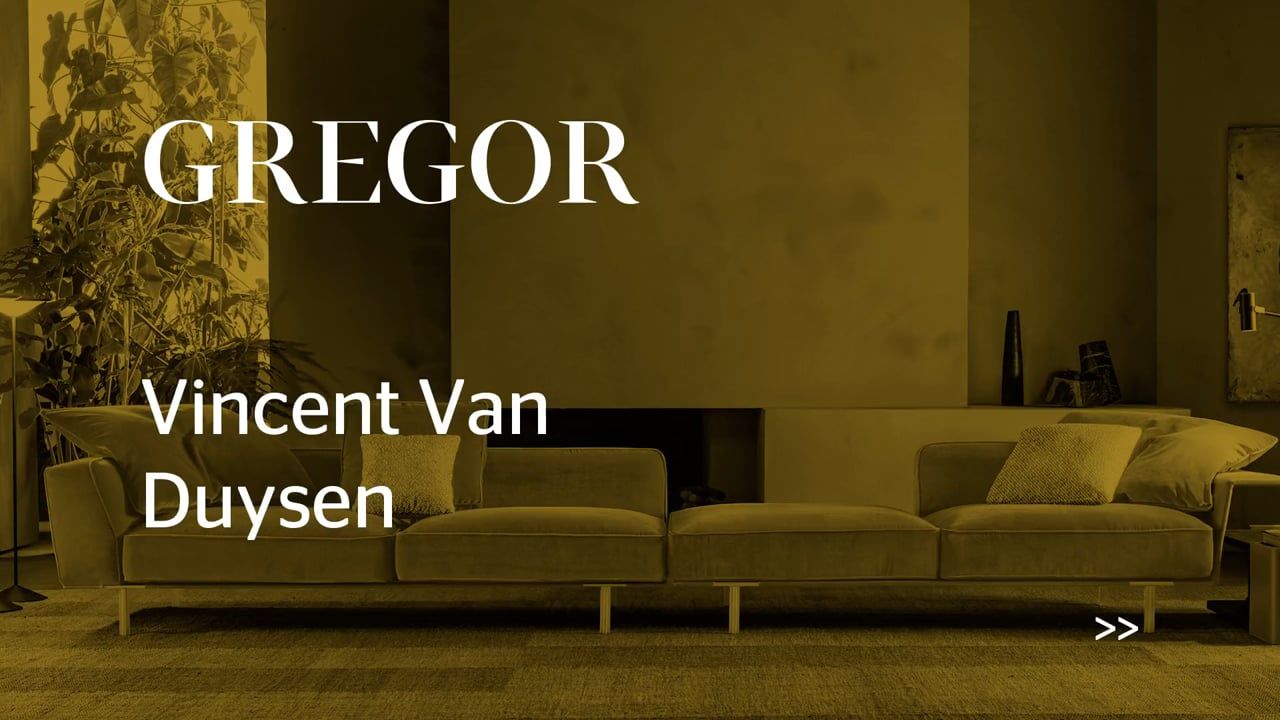 Gregor design by Vincent Van Duysen | Molteni&C