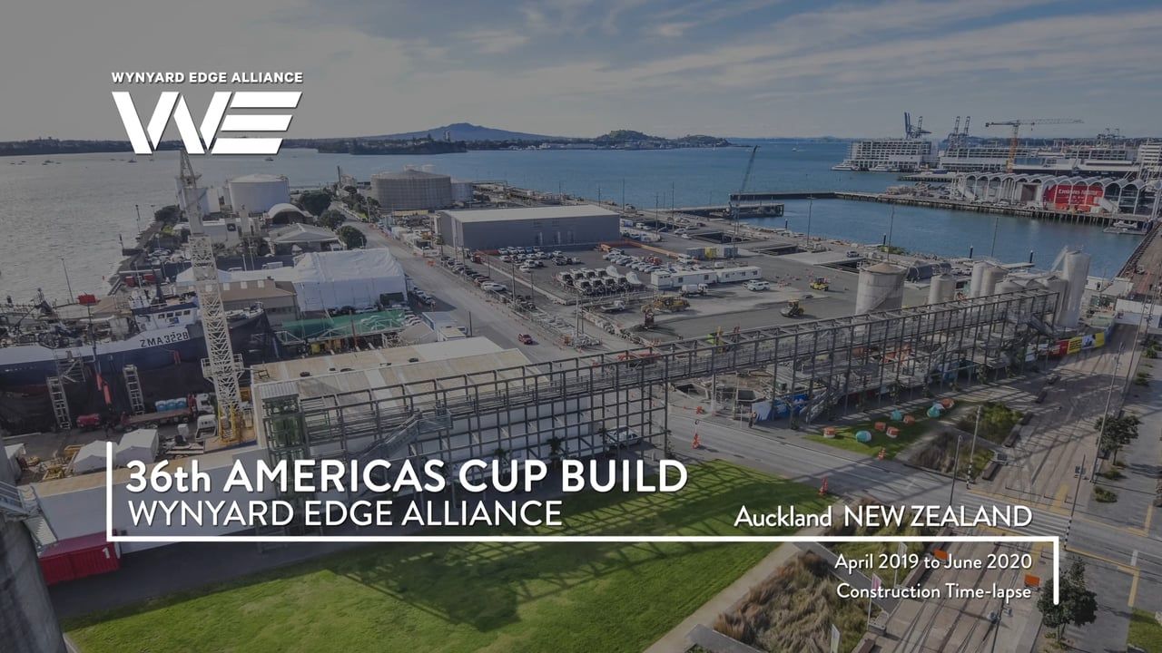 36th Americas Cup Progress - June 2020 video