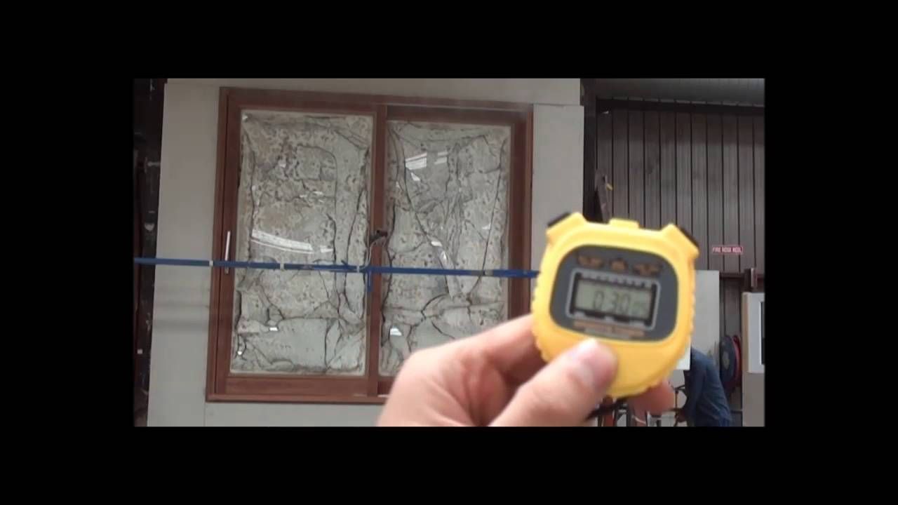 Bushfire Flame Zone - Paarhammer Window Test