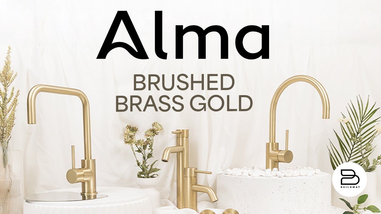 Alma | Brushed Brass Gold Collection