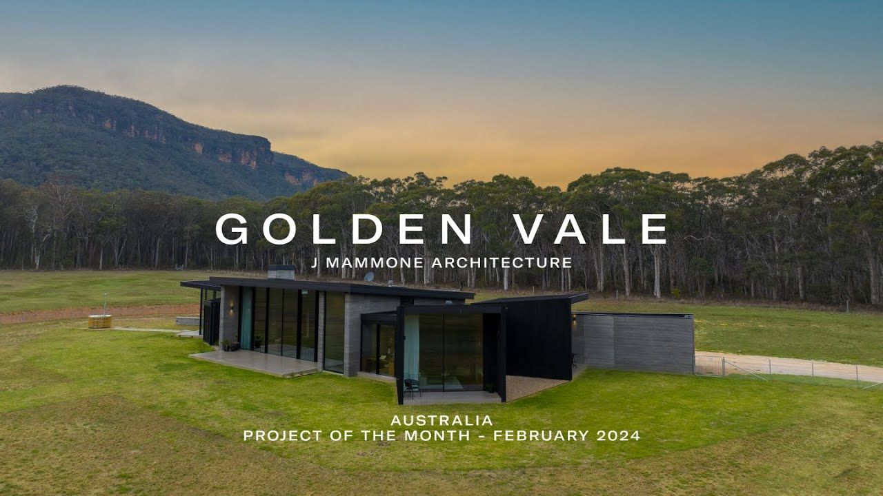 The ArchiPro Australia February Project of the Month is Golden Vale by J Mammone Architecture