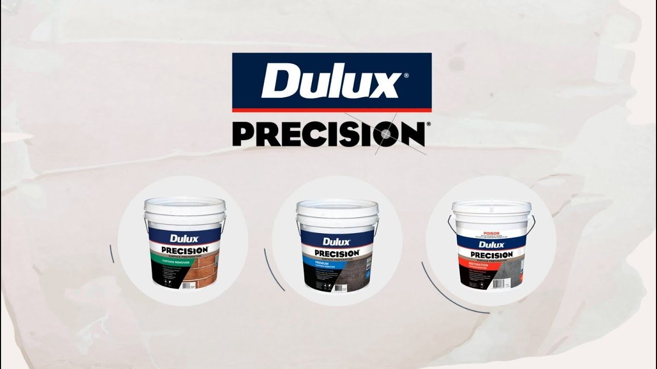 Introducing the Dulux PRECISION Coatings Remover Range