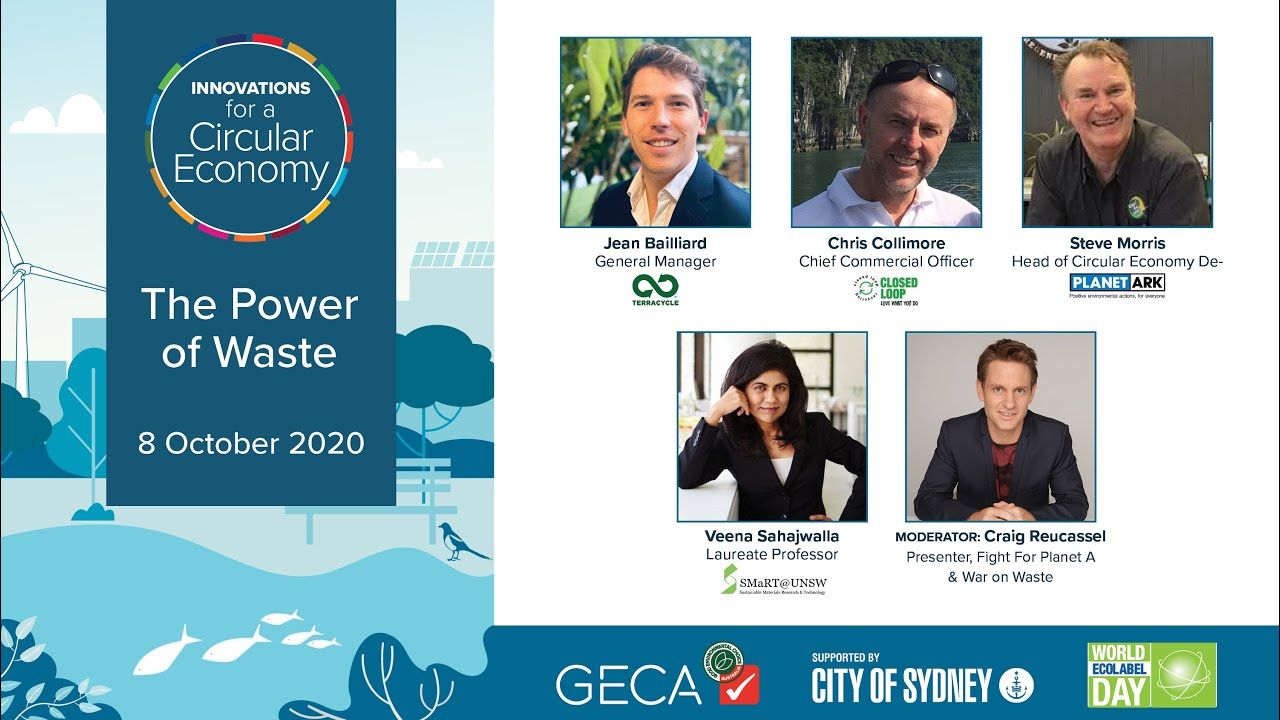 Innovations For A Circular Economy, Panel 3 - The Power Of Waste