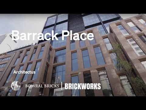 Built with Brickworks | Architectus | Barrack Place