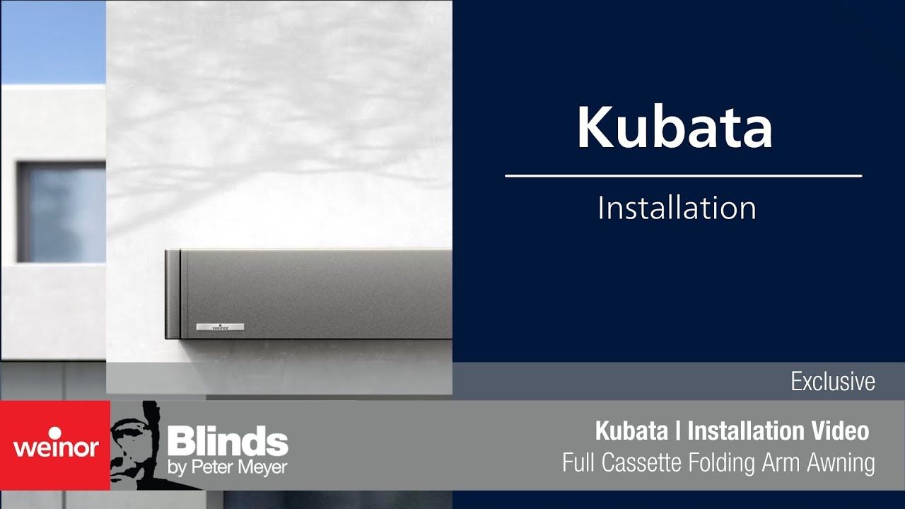 Kubata | Installation Video | Weinor