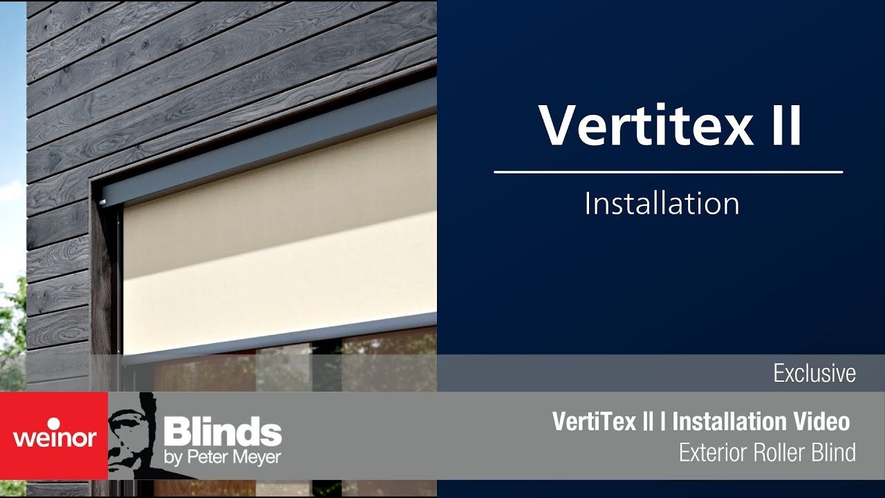 VertiTex 2 | Installation Video | Weinor