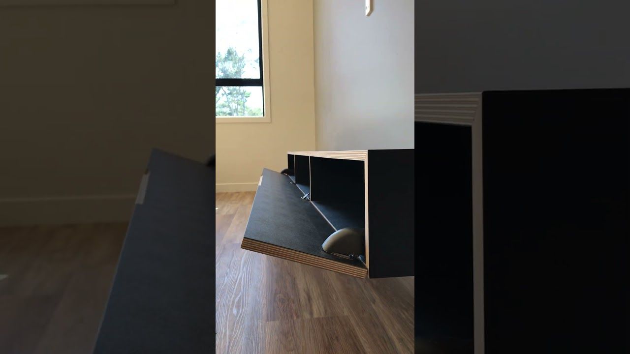 See Salice's Pacta Satin Metal Black Hinge At Work in this Project by Tim Lee at The Offcut
