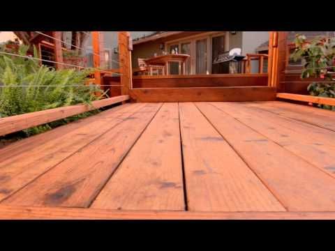 Redwood VS Plastic Composite Decking