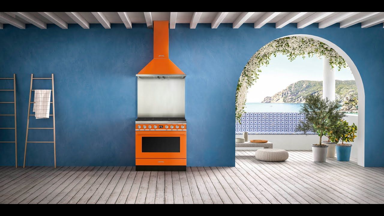 Smeg Portofino triple fan cooker with Dynamic Airflow