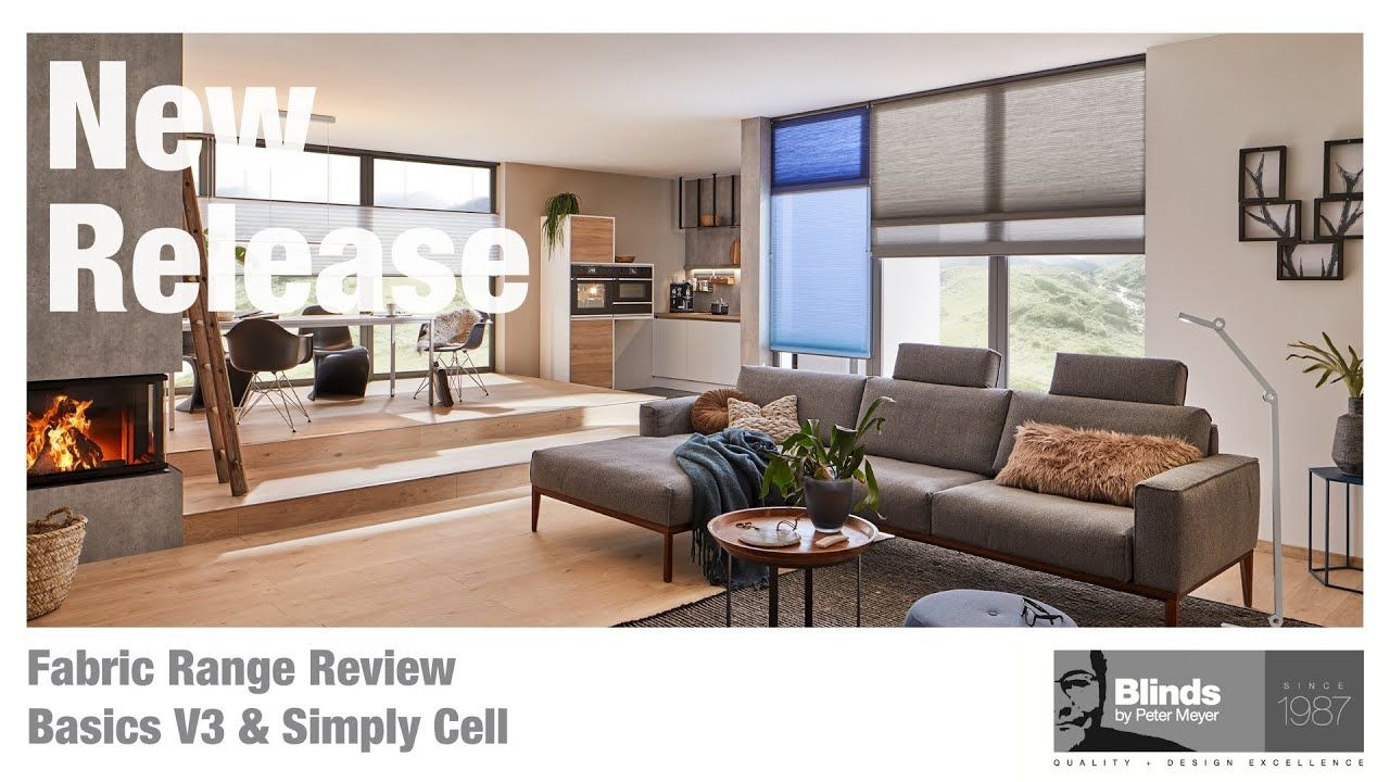 Simply Cell and Basics 3 | New Release Fabric Range Review | Blinds by Peter Meyer