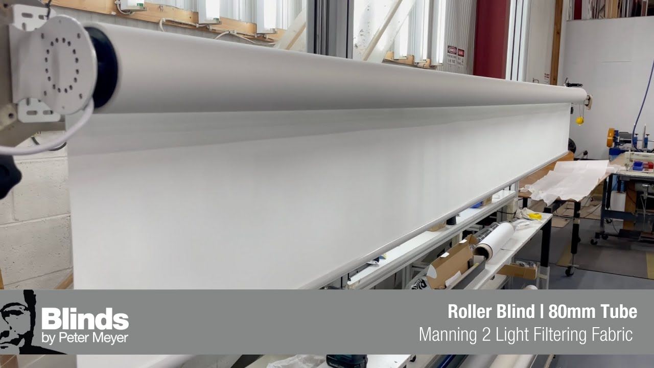 Roller Blind | 80mm Tube | Manning 2 Light Filtering Fabric
