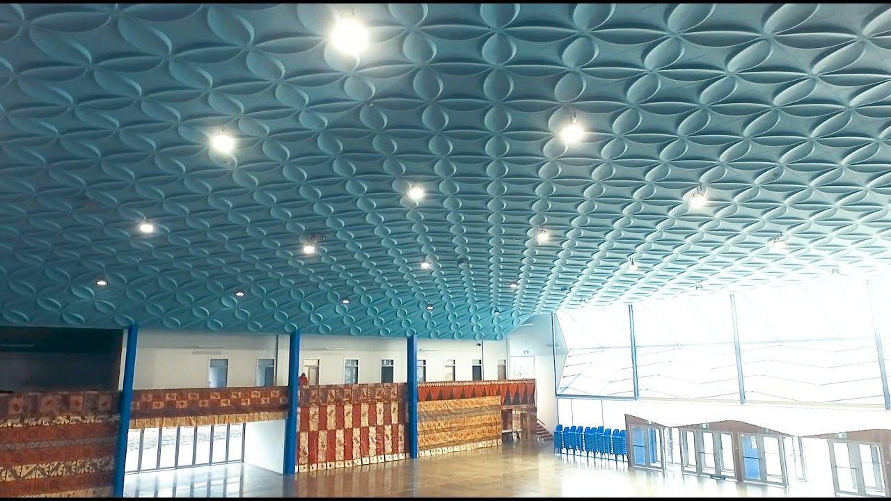 3D Ceiling Tiles: Sculptural acoustic ceiling tiles
