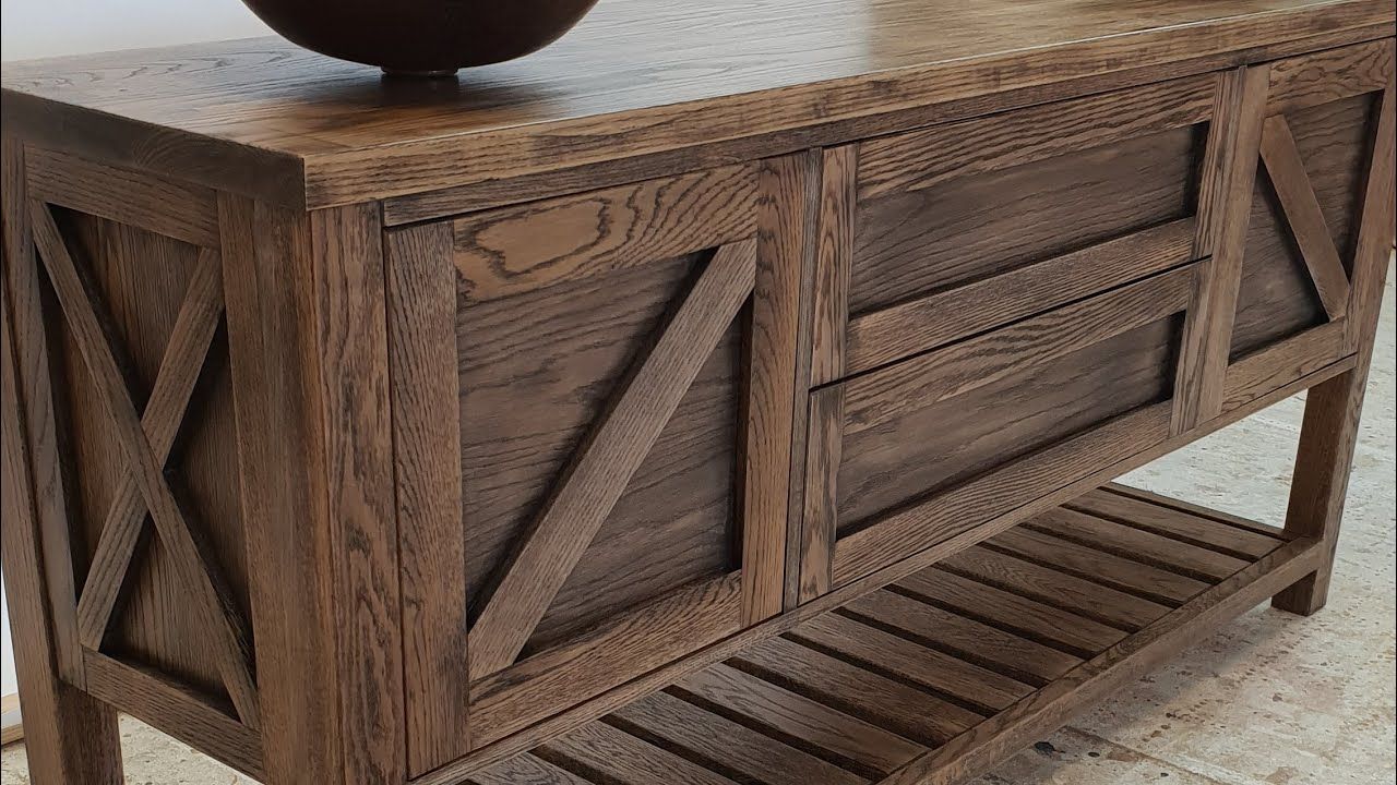 Oak Vanity