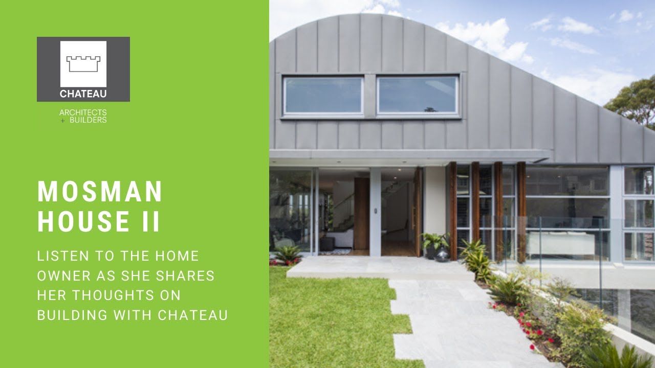 Custom Home Specialists - Mosman House 2 - We Speak With Kathy | Chateau Architects + Builders
