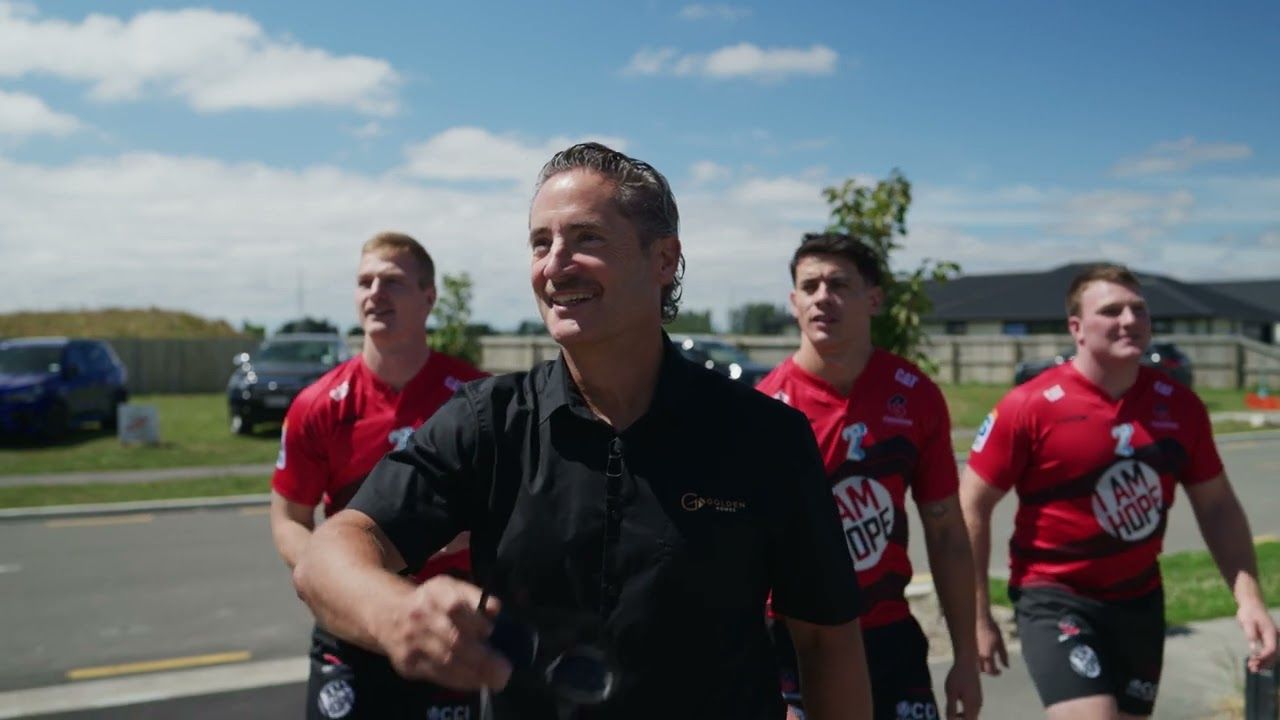 The Crusaders check out the new 'Monaco' Architectural Showhome!