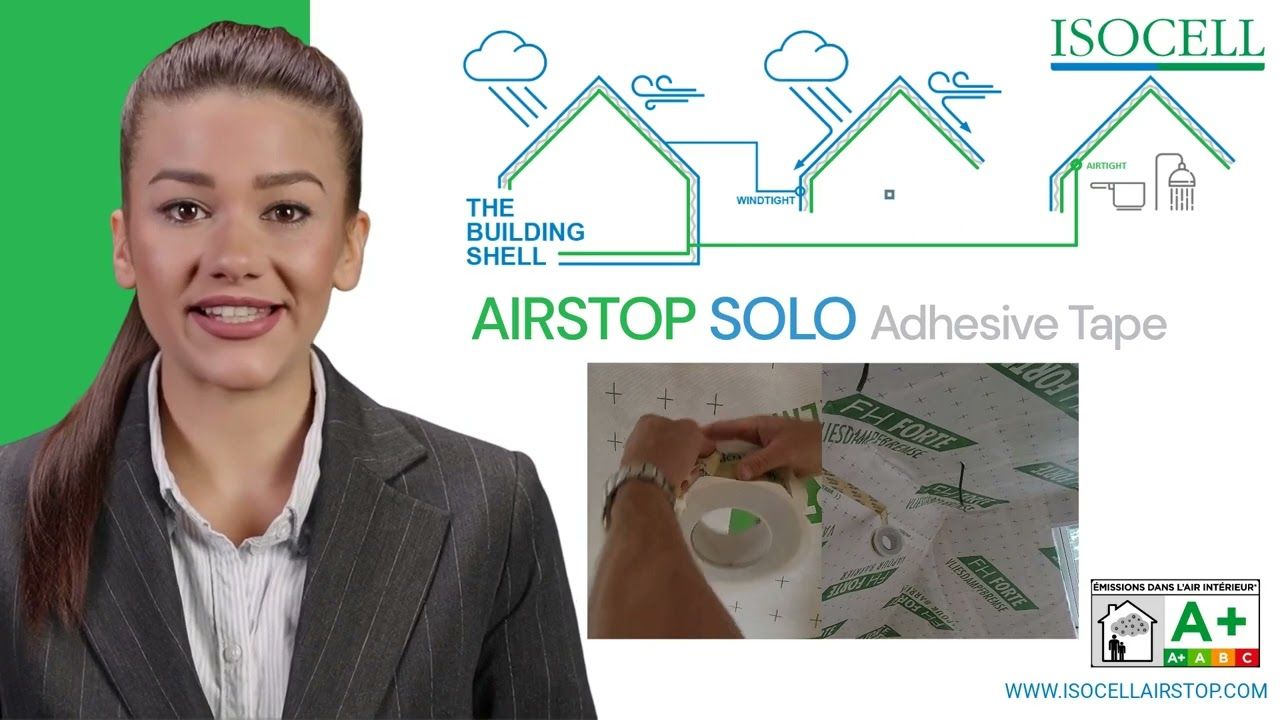 Isocell Airstop Solo Adhesive Tape