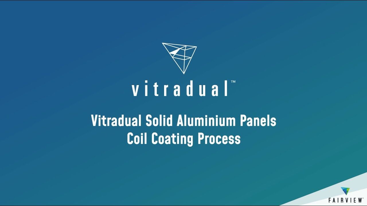 Vitradual Solid Aluminium Cassette Cladding Coil Coating Process