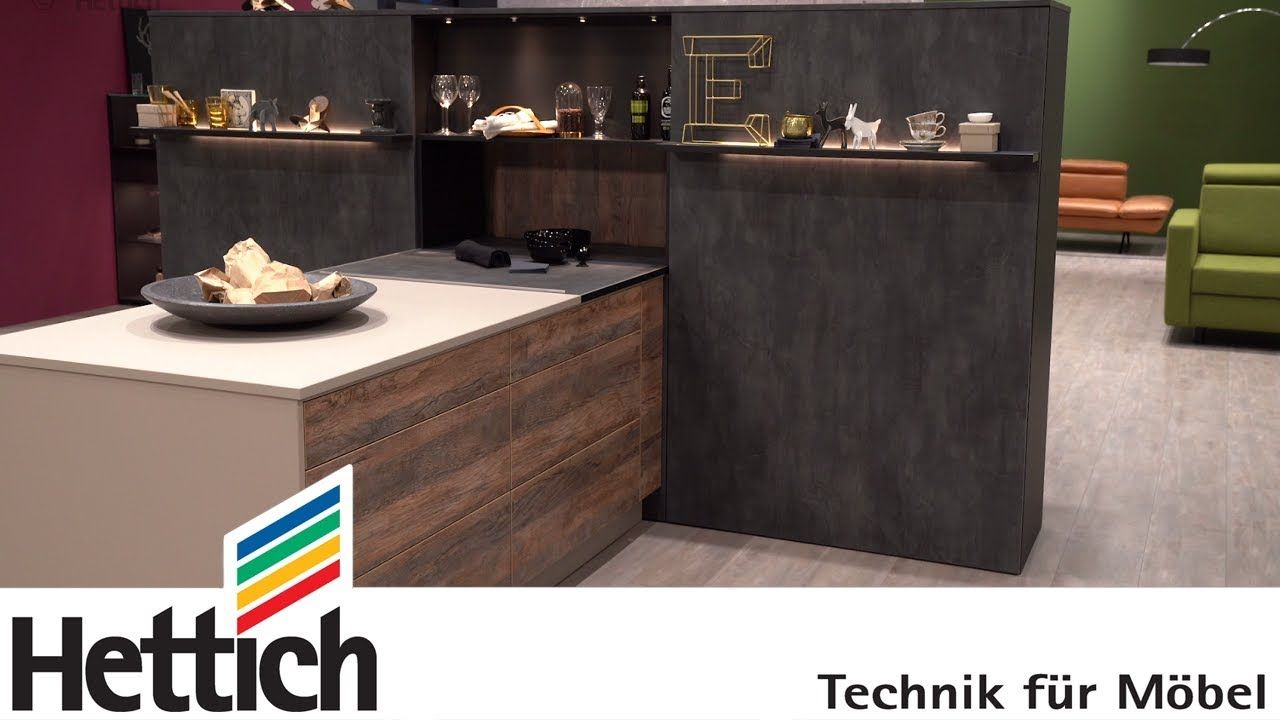 Living without boundaries! Connecting room dividers | Hettich