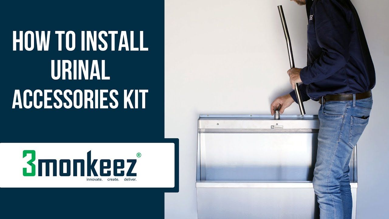 3monkeez | How to install Urinal Accessories Kit