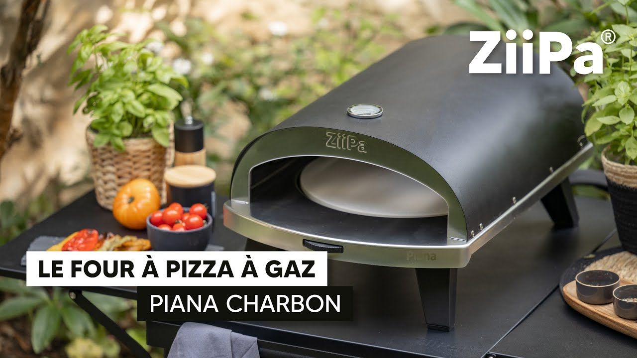 Le four à pizza à gaz Piana charbon | ZiiPa