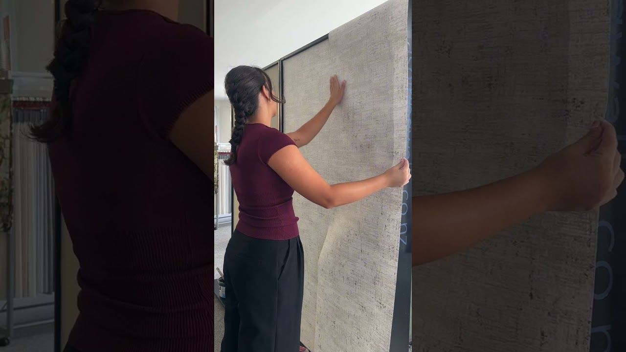 Installing Wallpaper - SO Satisfying!