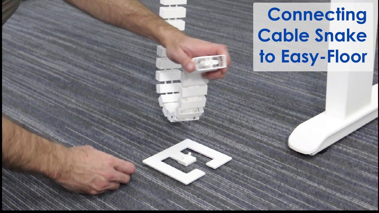 Cable Snake® Freestanding Cube KIT Installation OE Elsafe
