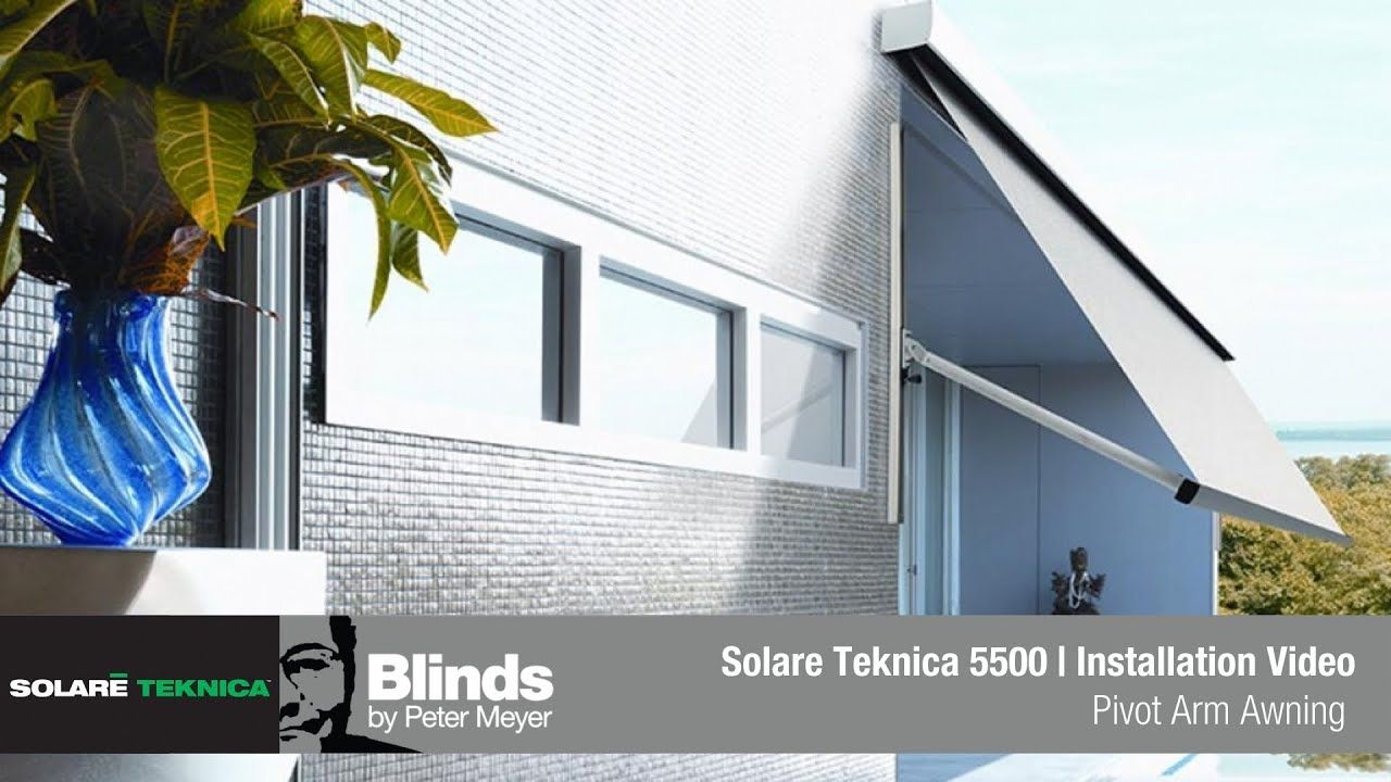 Solare Teknica 5500 | Pivot Arm Awning | Installation Guide