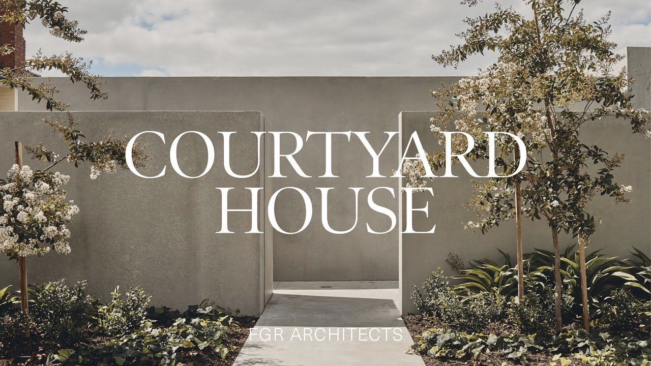 AU Sign in 0:02 / 5:07 Architect Designs a Dream House with a Beautiful Courtyard (House Tour) 
